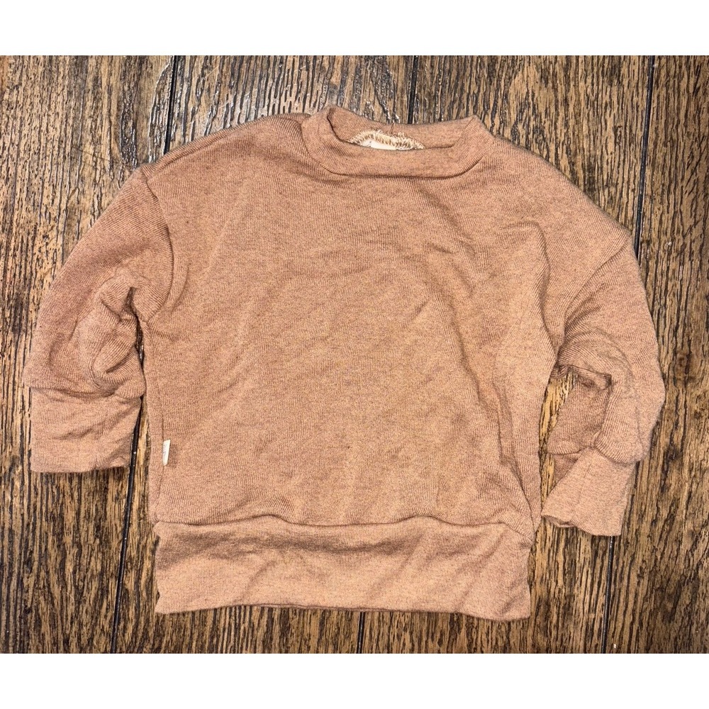 Childhoods brown infant sweater 0/3 months